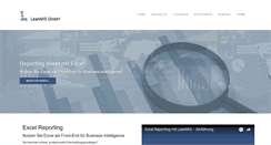 Desktop Screenshot of leanmis.com